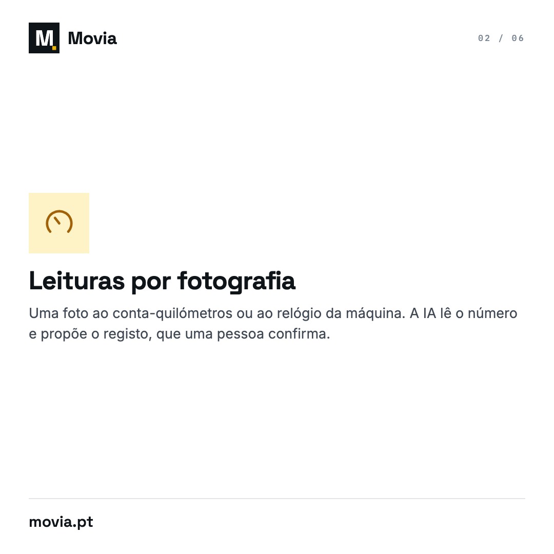 Criativo Movia: Slide 3/8 · Facebook 1:1