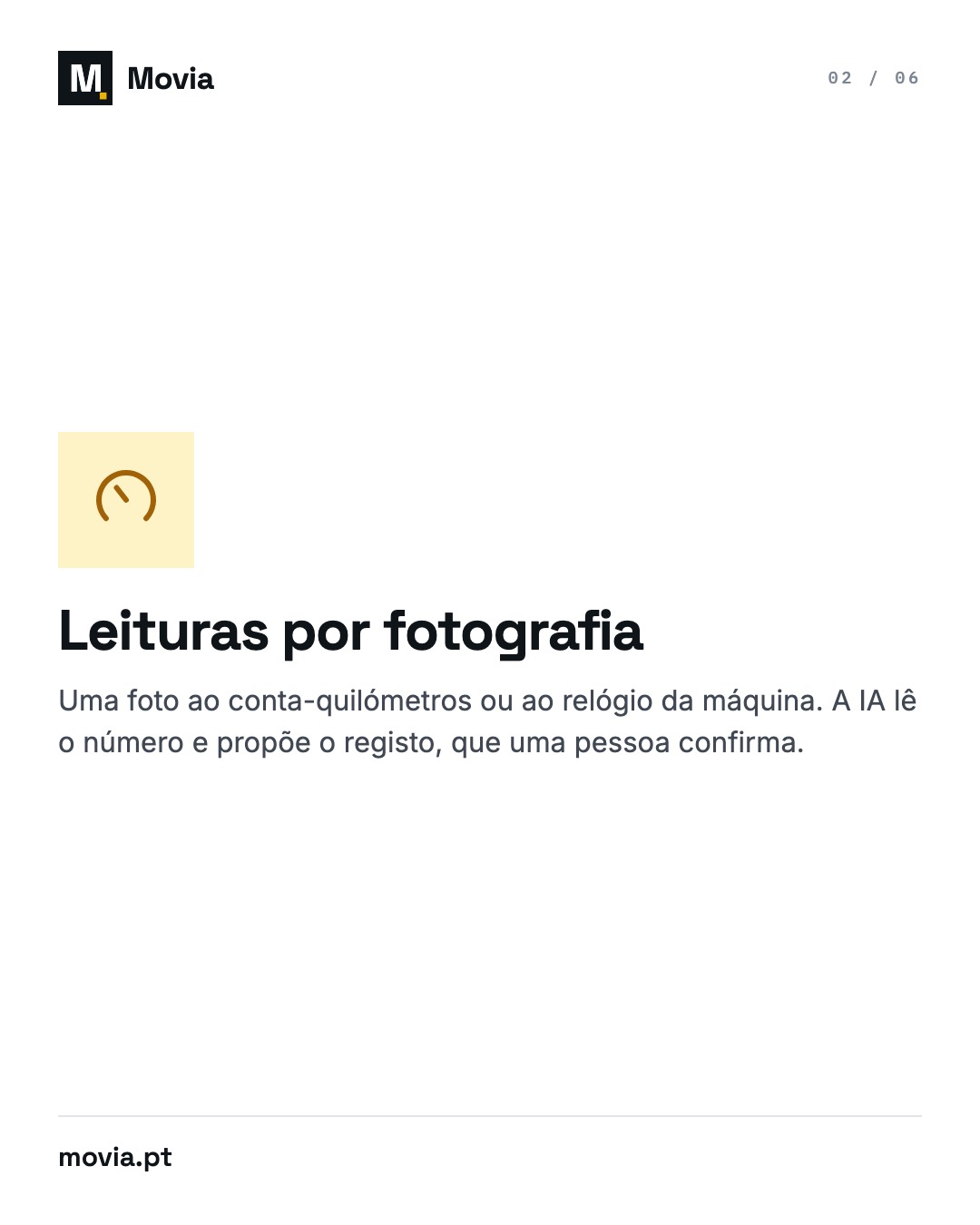 Criativo Movia: Slide 3/8 · Instagram 4:5