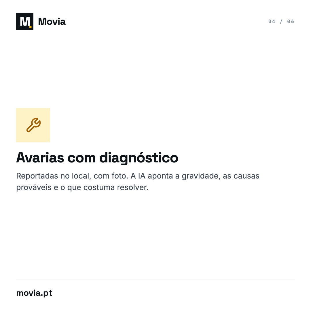 Criativo Movia: Slide 5/8 · Facebook 1:1