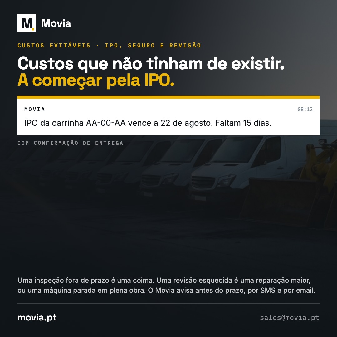 Criativo Movia: Post 3 · Facebook 1:1