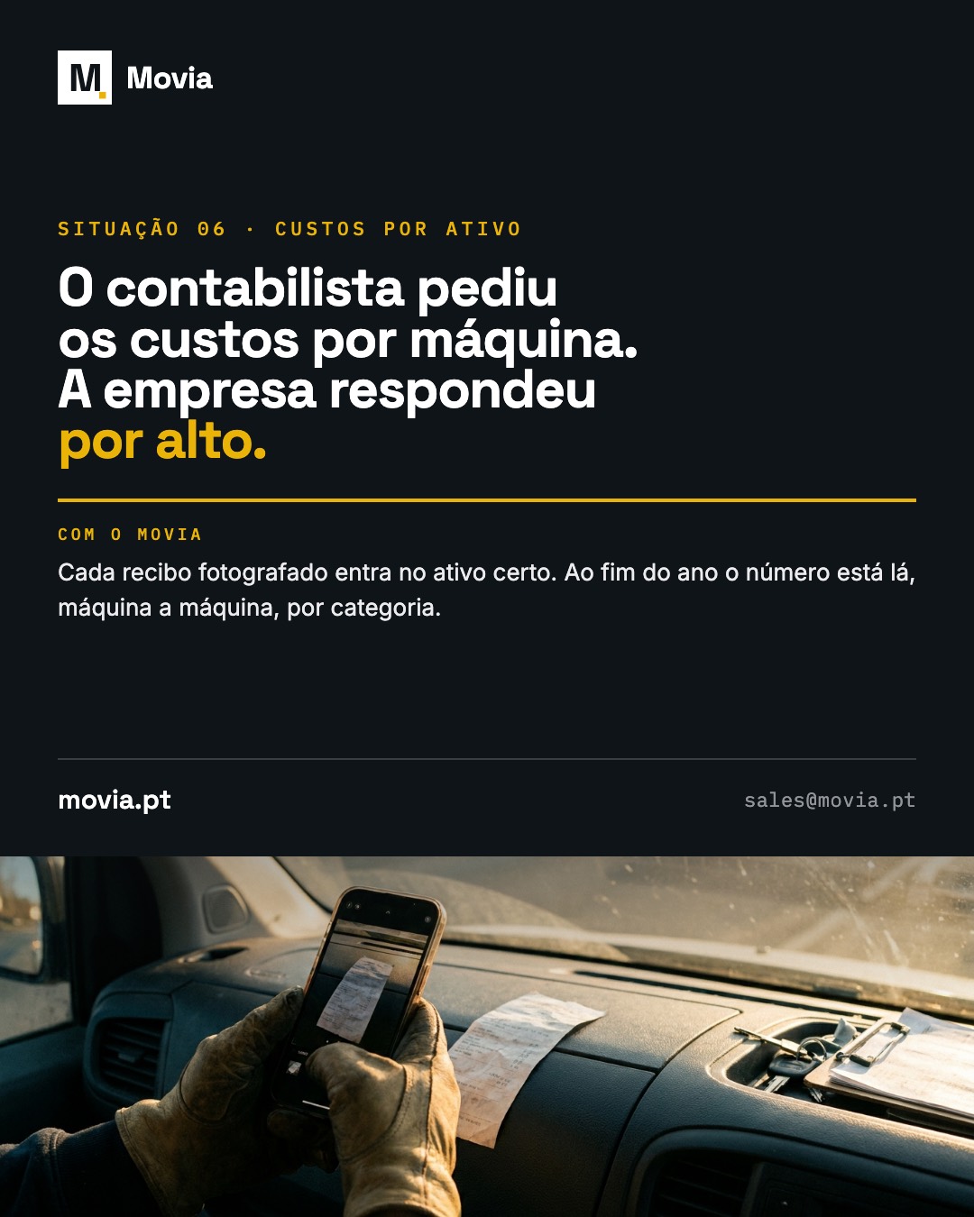 Criativo Movia: Post 8 · Instagram 4:5